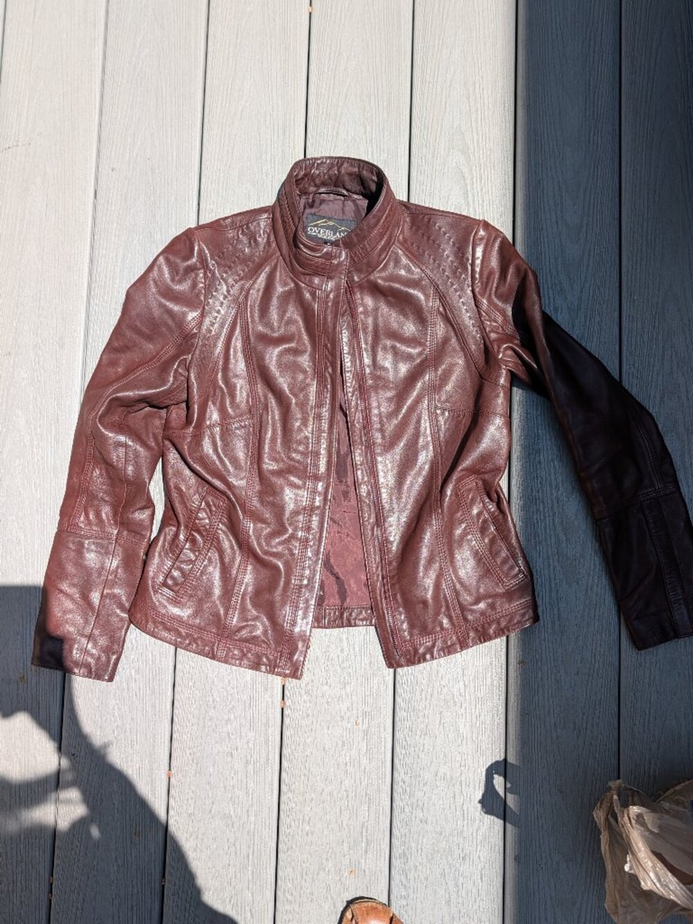 Overland Azura Leather Jacket xs